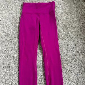 Lululemon magenta leggings
